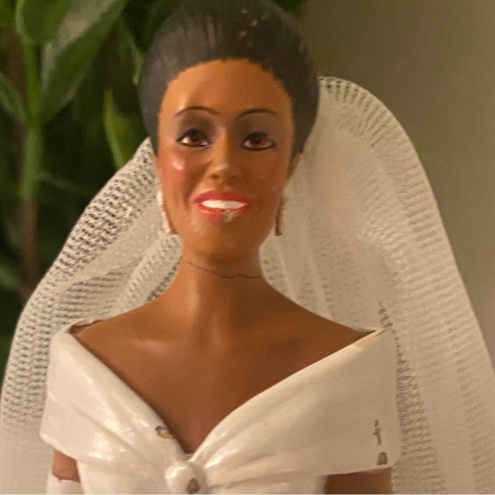The Hamilton Collection Michelle Obama Figurine Graceful Bride Numbered 4913A - Picture 3 of 13